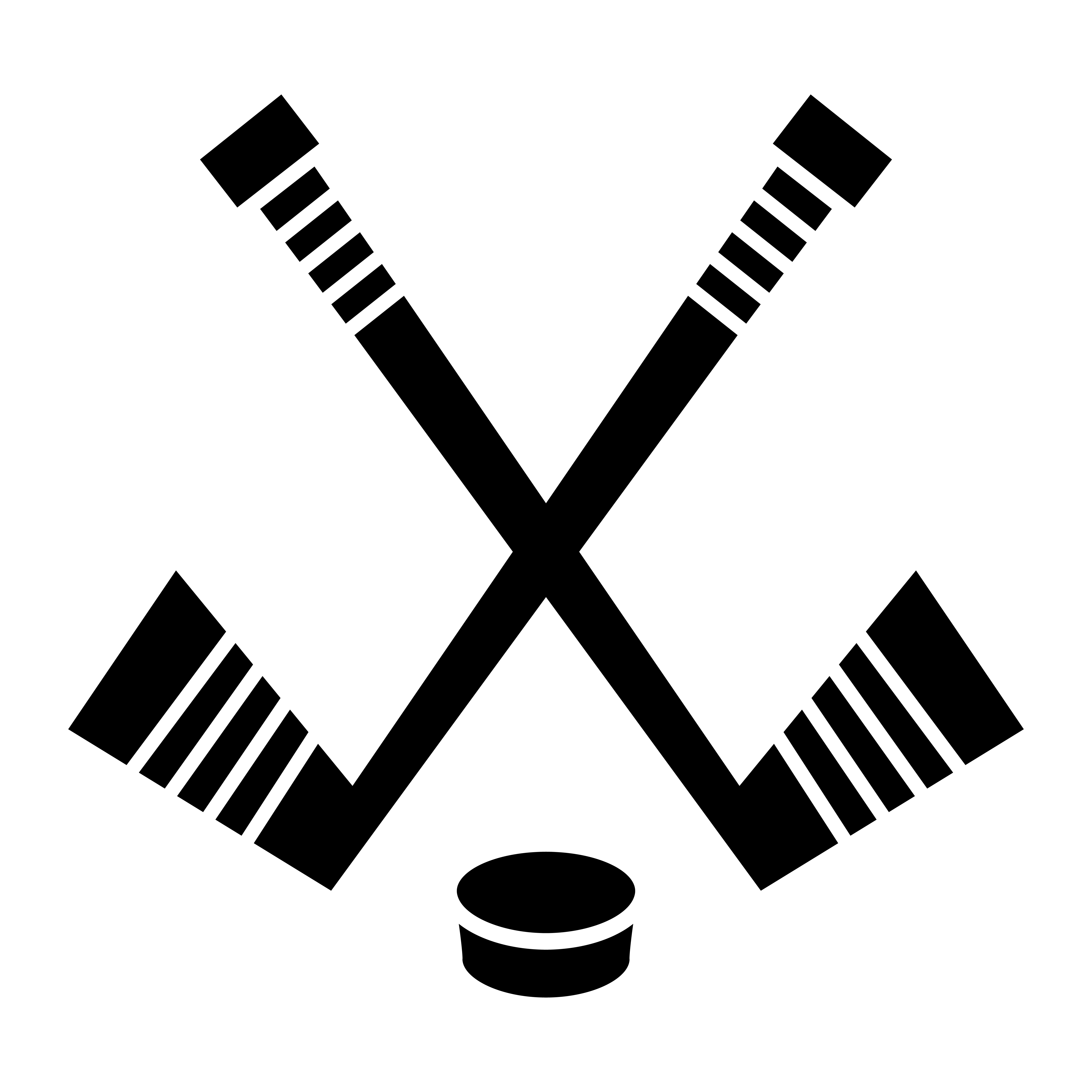 Download Hockey Stick & Puck vector designHockey Stick & Puck ...