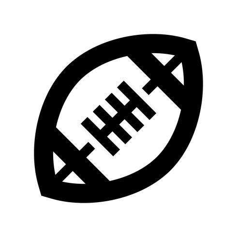 American Football vector icon