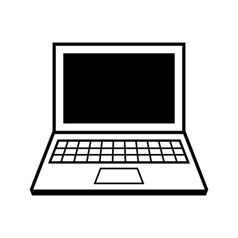 Laptop Computer Vector Icon