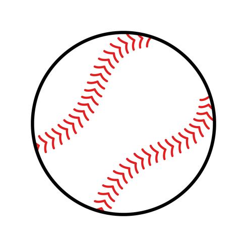 Baseball vector icon