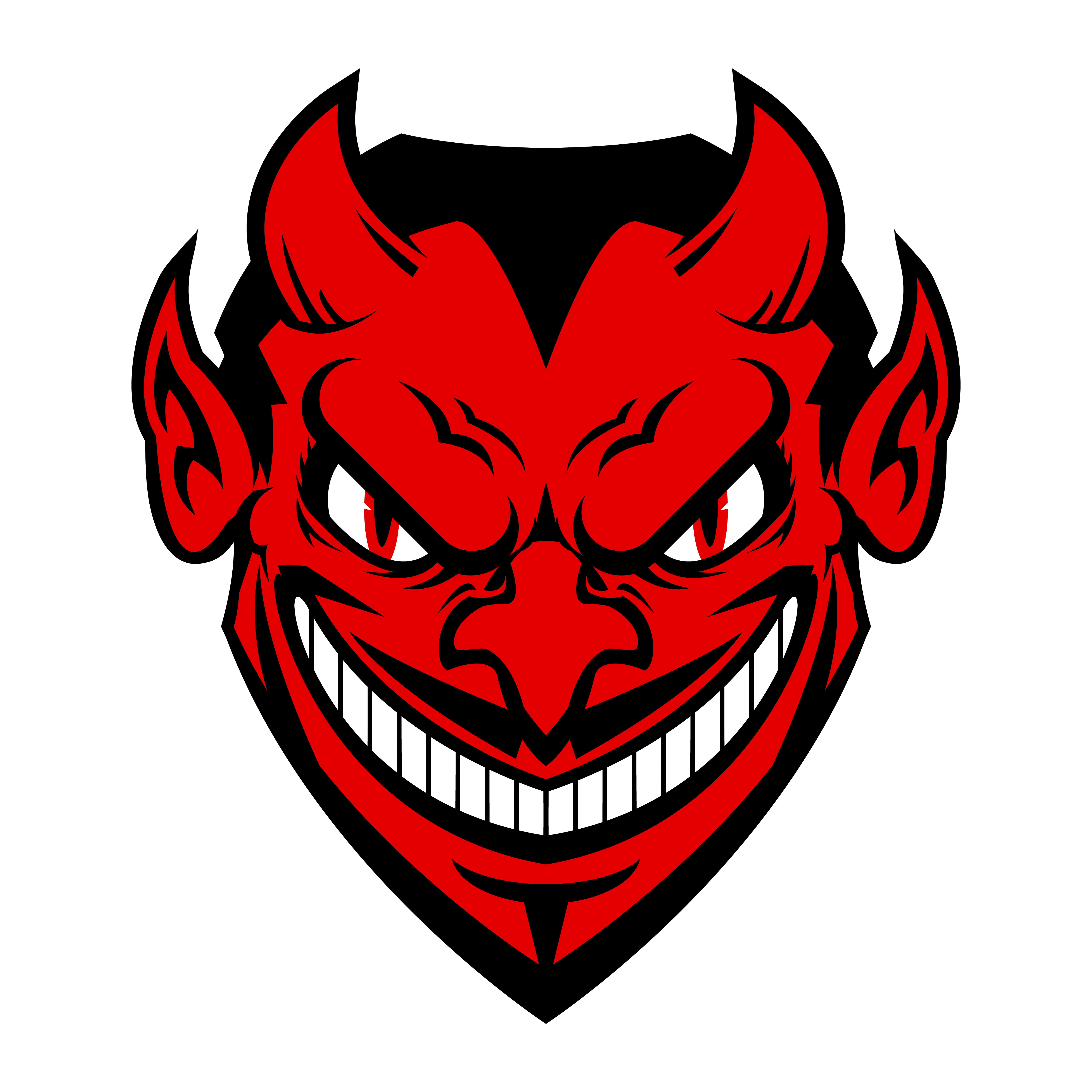 Devil Face - Download Free Vectors, Clipart Graphics & Vector Art