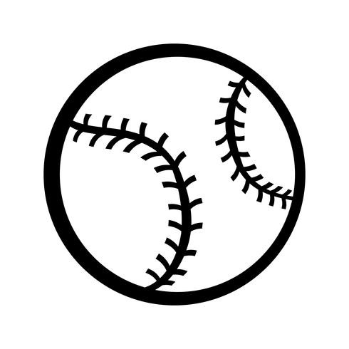 Baseball vector icon