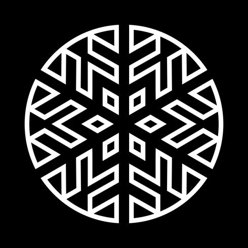 Snowflake Vector Icon