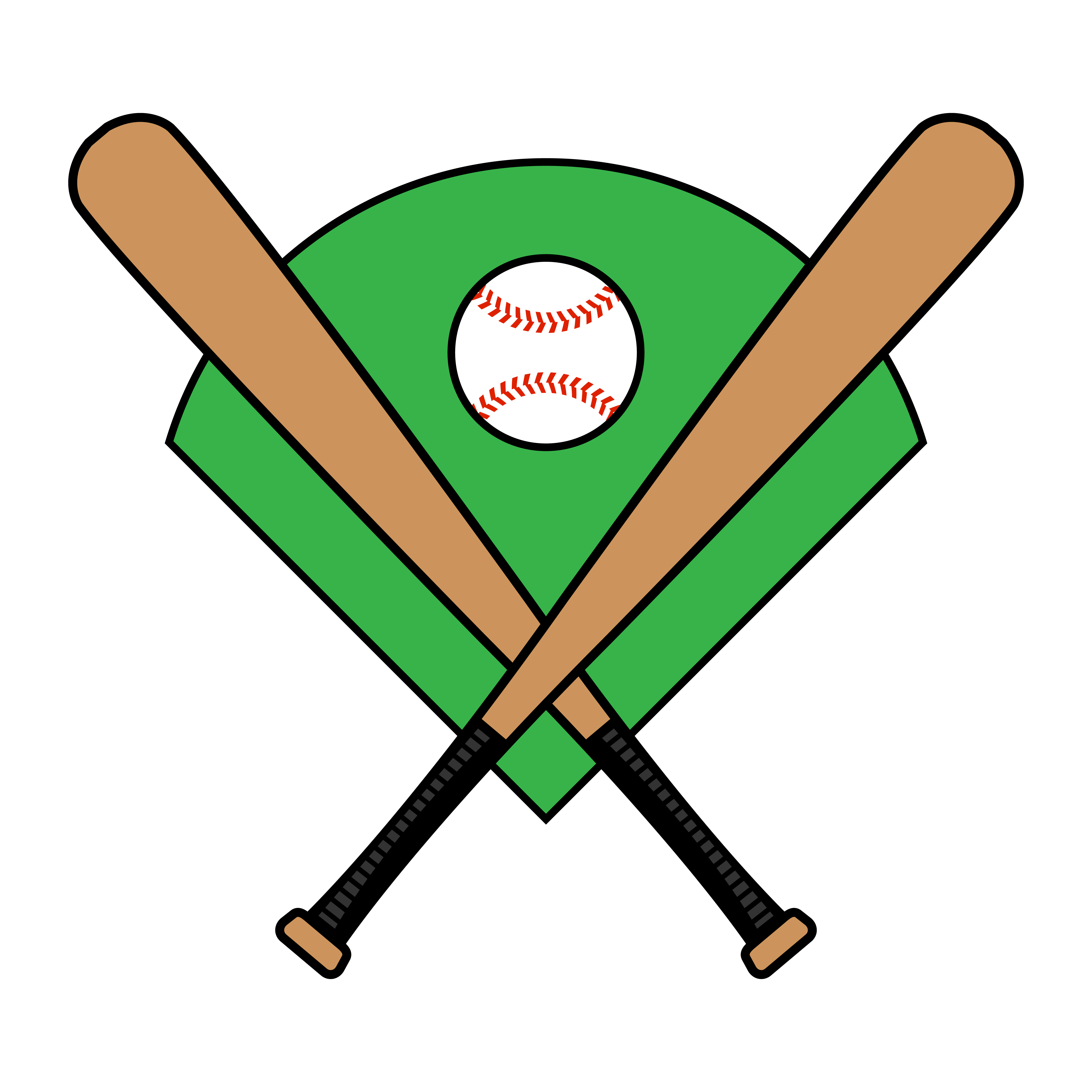 Download Baseball Bat - Download Free Vectors, Clipart Graphics & Vector Art