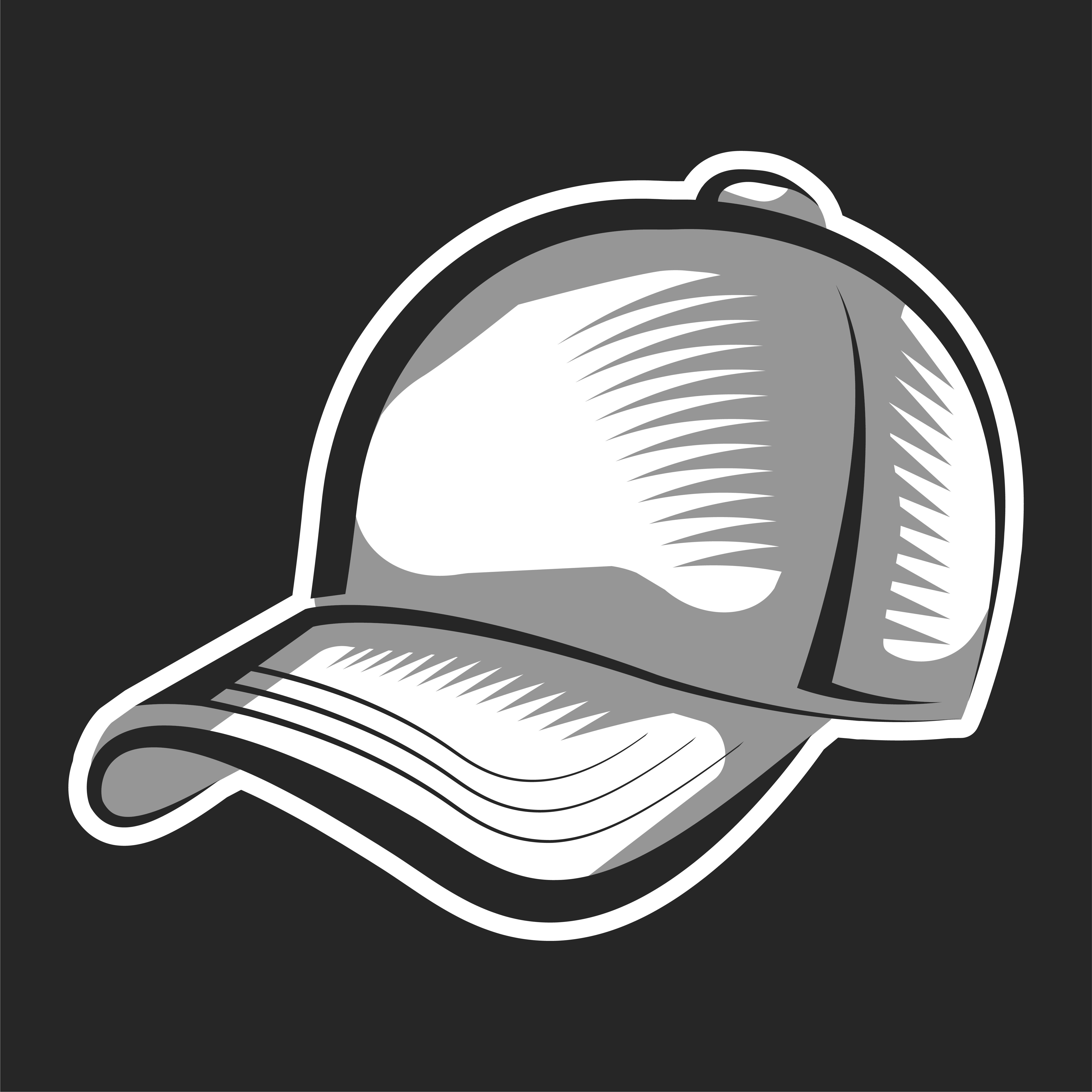 Baseball Cap 550965 Vector Art at Vecteezy