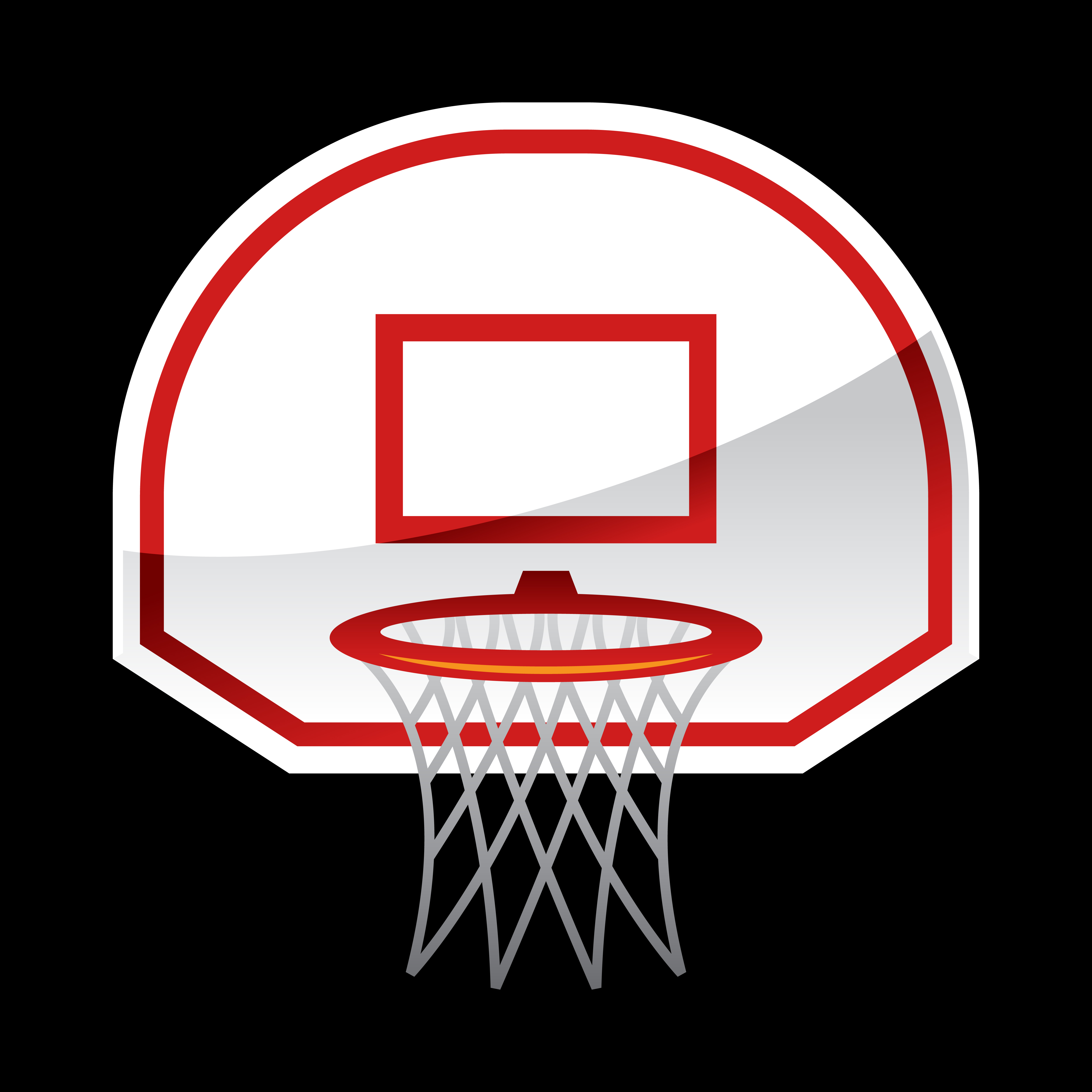 Basketball de vecteur de dessin animé et net Telecharger Vectoriel