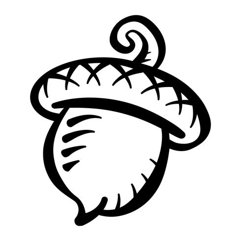 Acorn Logo Symbol vector