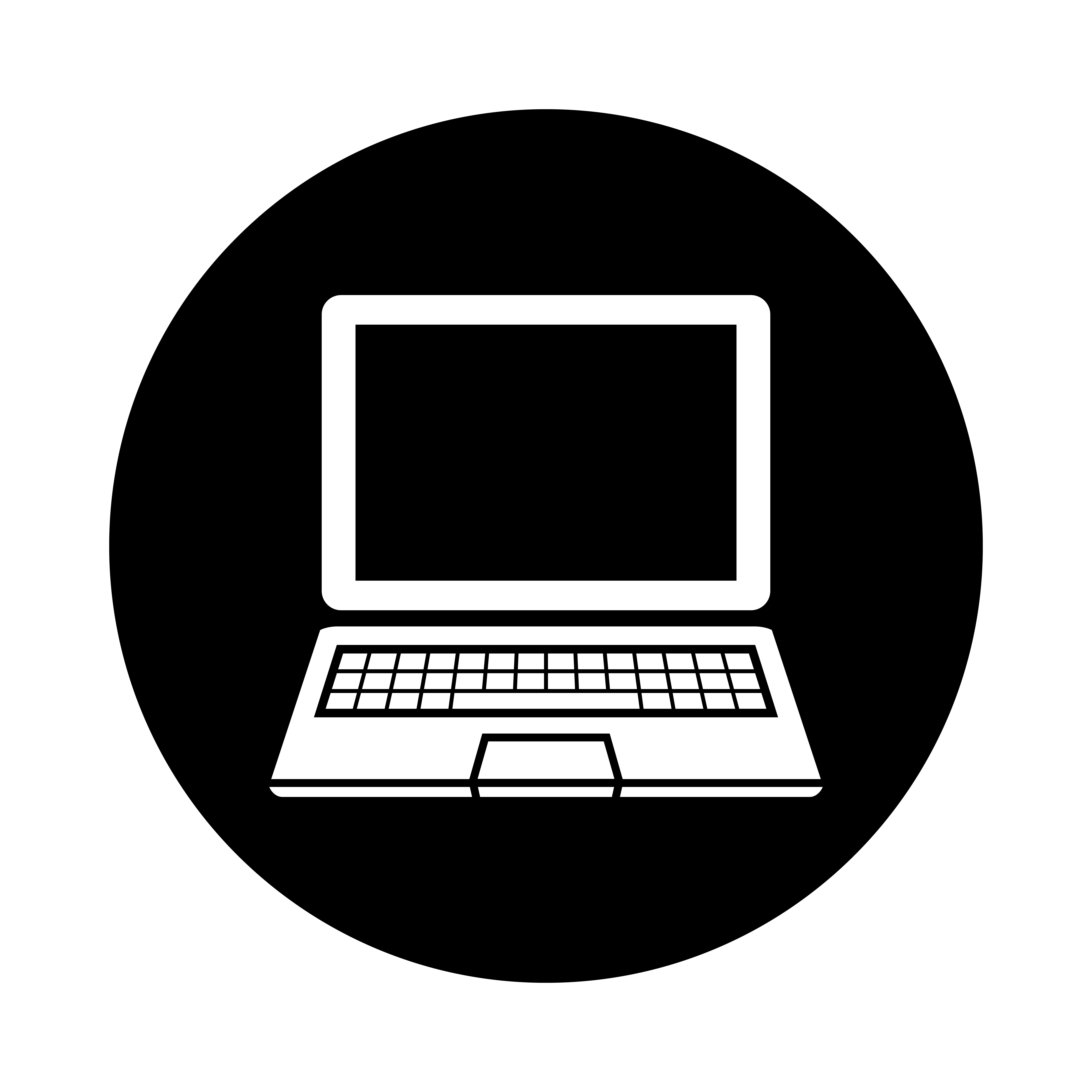 Laptop Computer Vector Icon 551038 Vector Art At Vecteezy