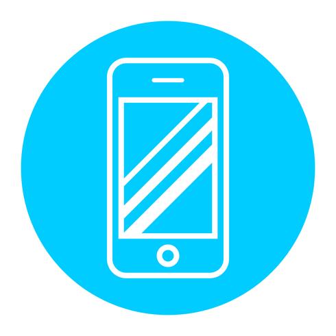 Smart phone vector icon