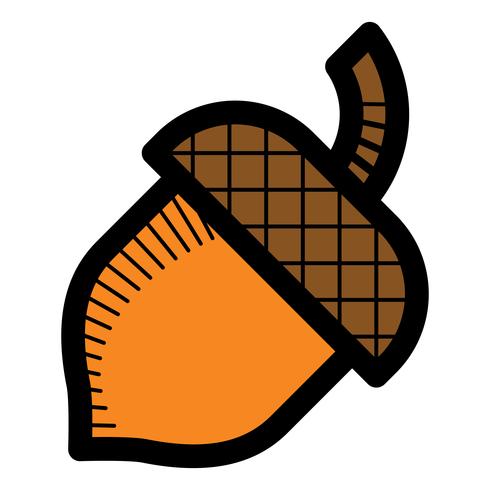 Acorn Logo Symbol vector