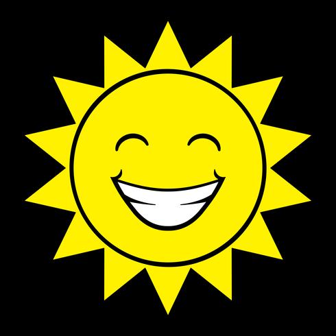 Cartoon Sun vector