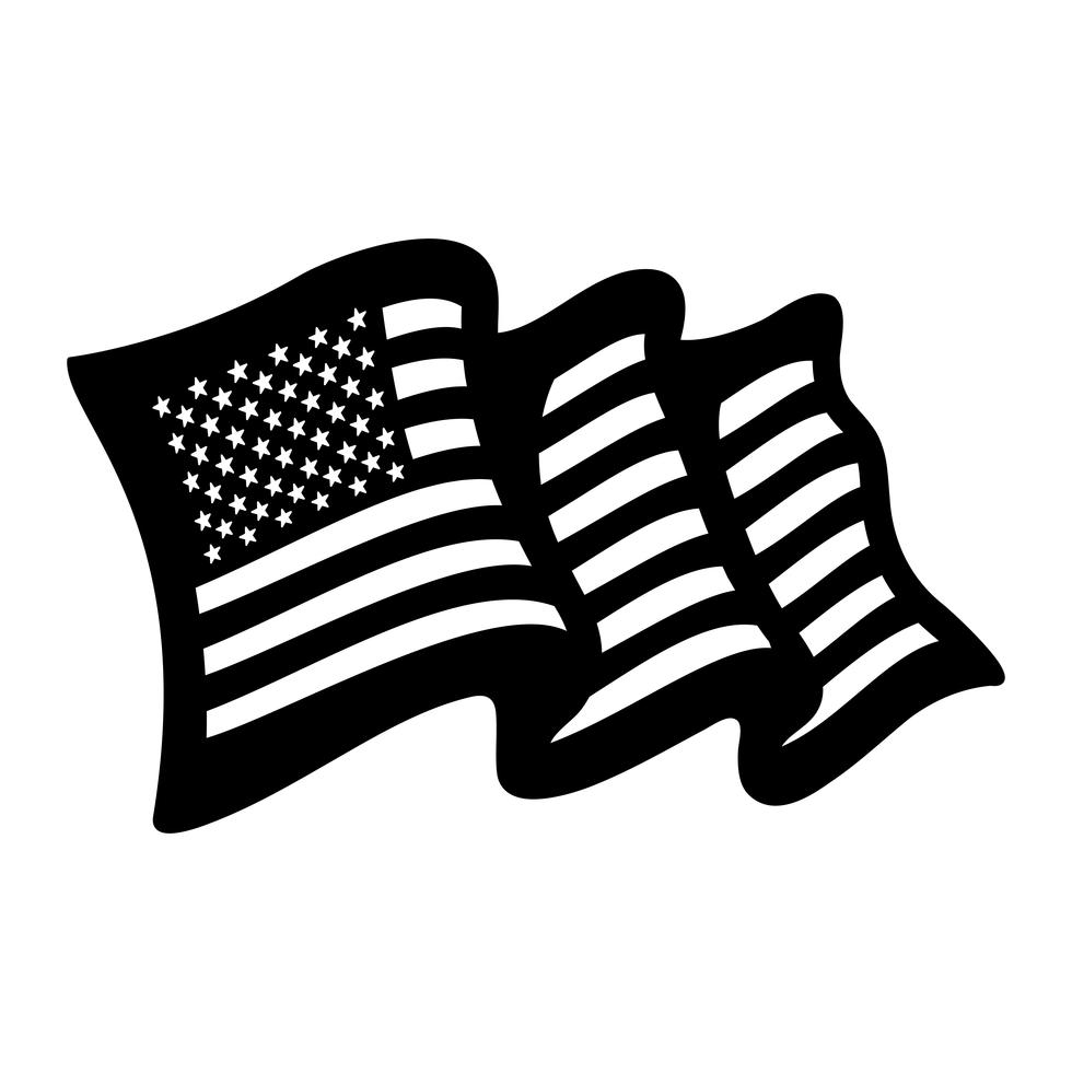 American Flags 551113 Vector Art at Vecteezy