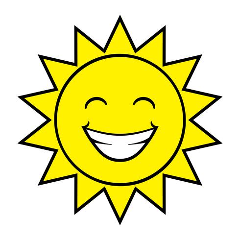 Cartoon Sun vector