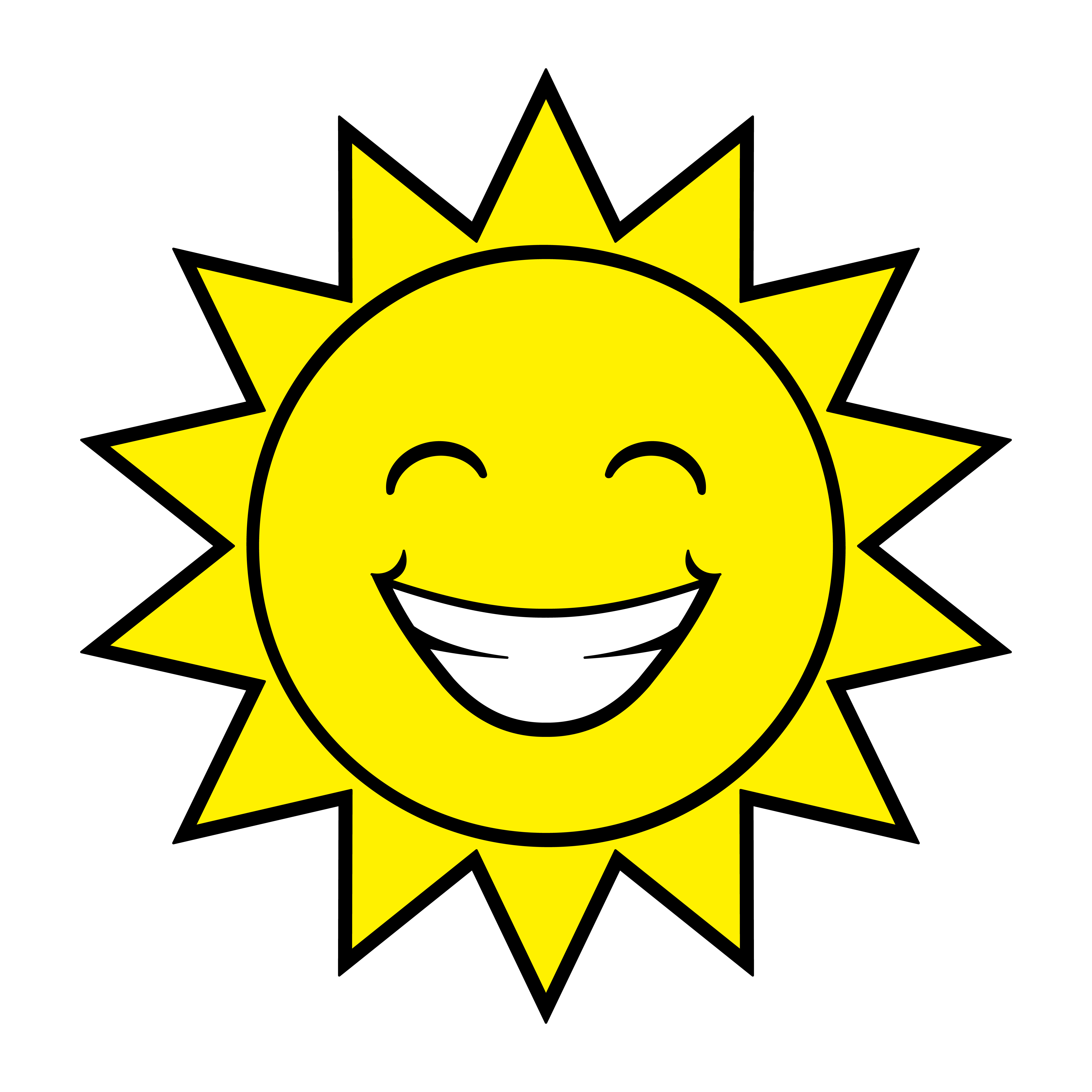 Cartoon Sun Clip Art