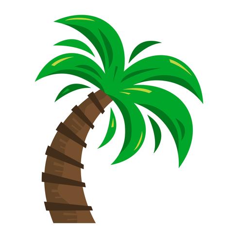 Palmera Vector icono