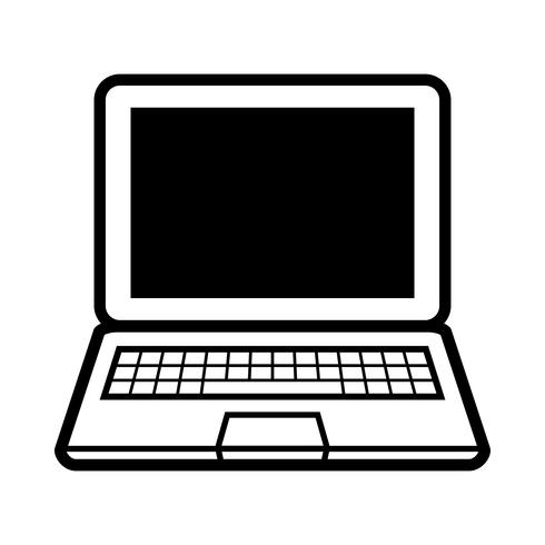 Laptop Computer Vector Icon