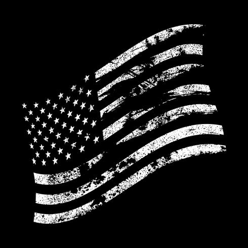 American Flags vector