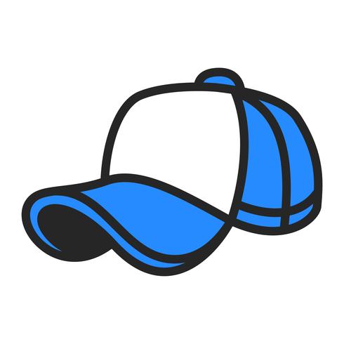 Gorra de beisbol vector