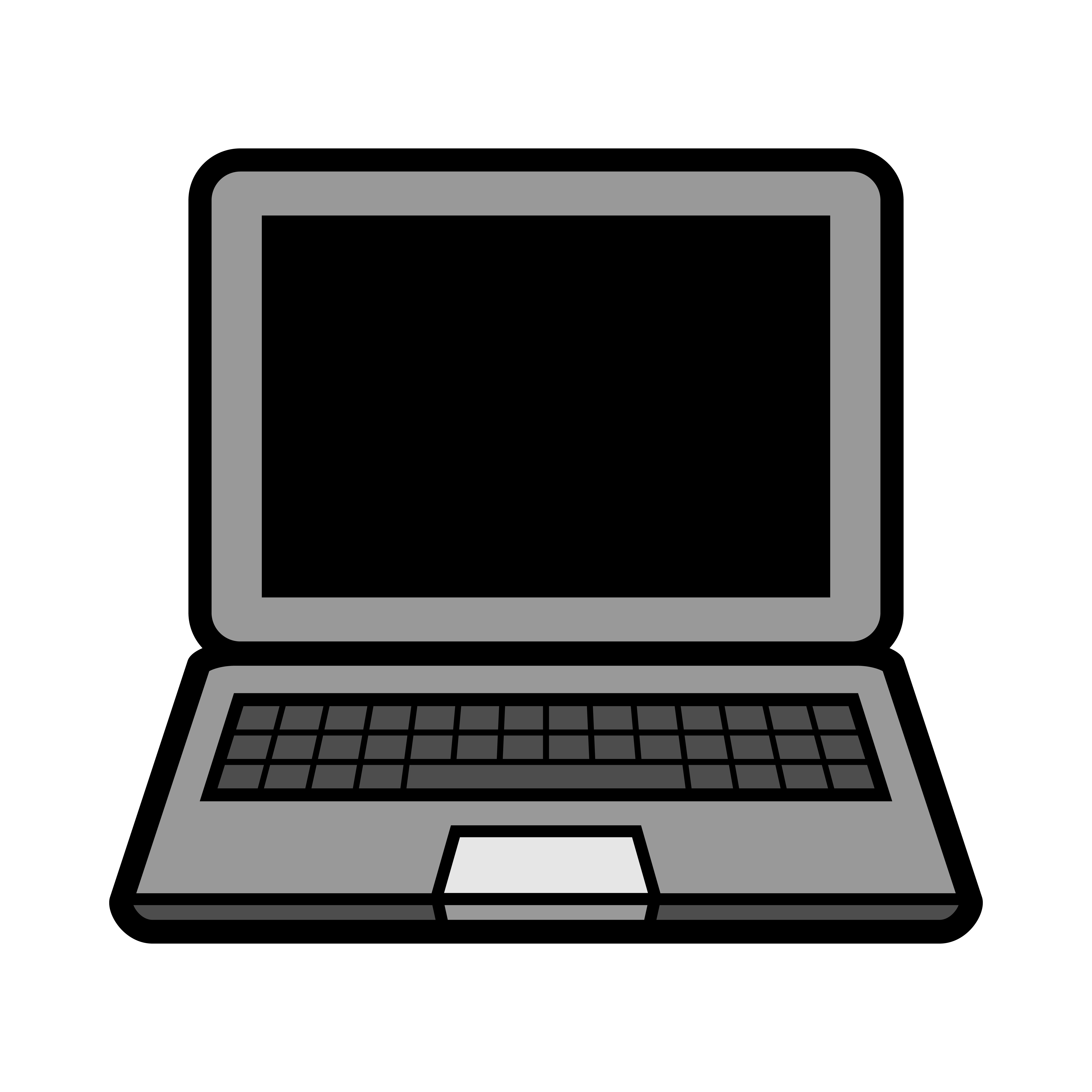 Laptop Computer Vector Icon 551198 Download Free Vectors