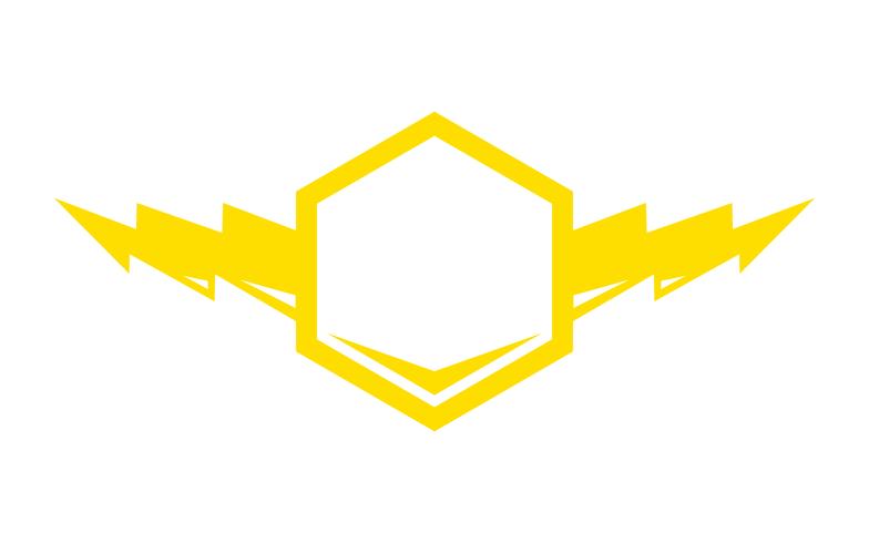 Electric Lightning Bolt vector