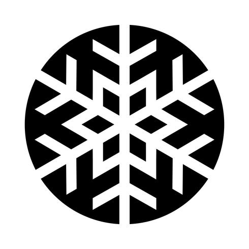 Snowflake Vector Icon