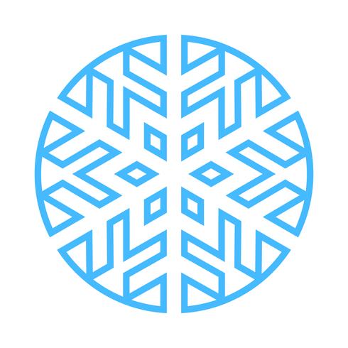 Snowflake Vector Icon