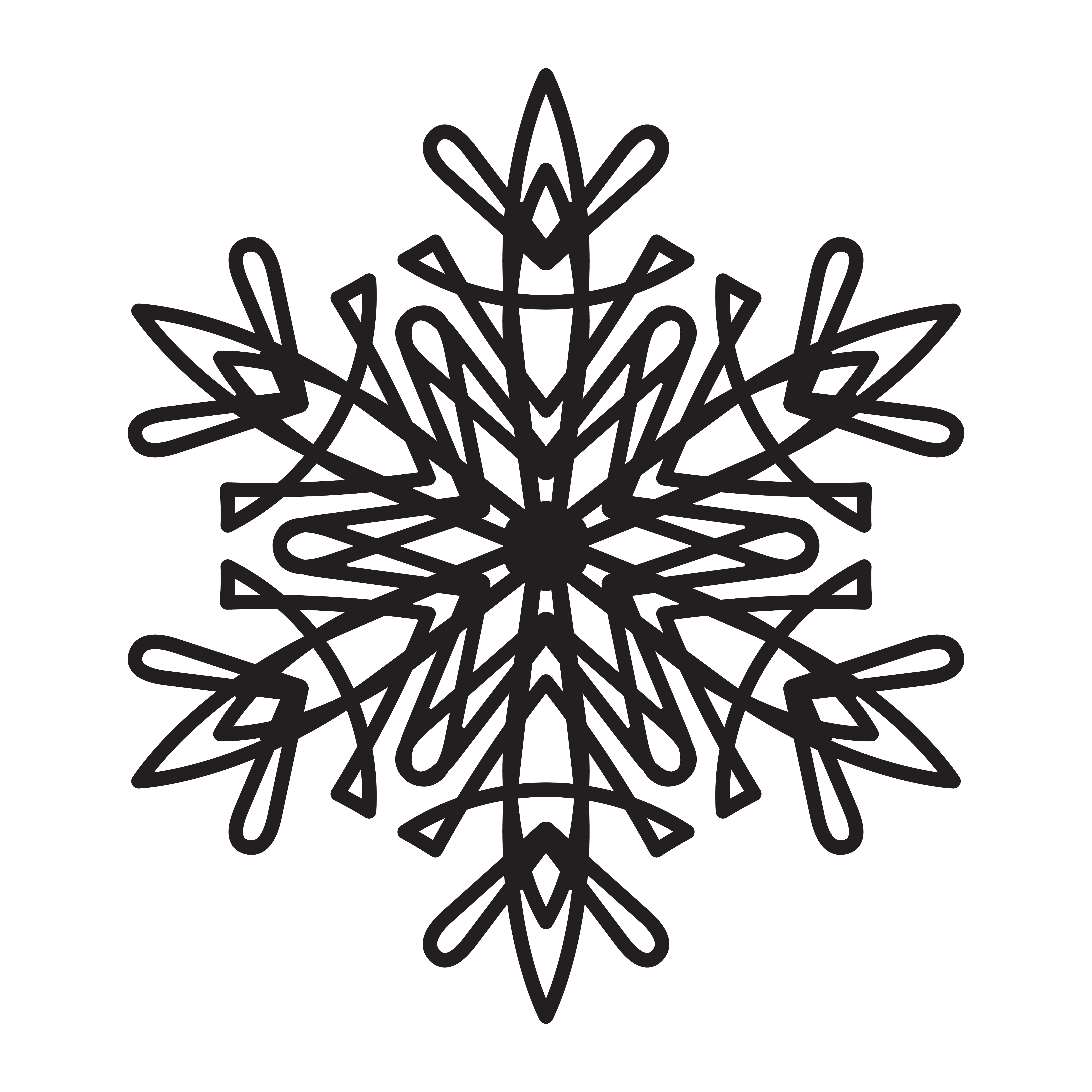 Free Free 301 Snowflake Icon Svg SVG PNG EPS DXF File