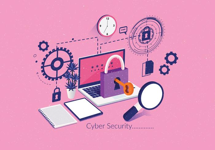 Cyber Security Vector