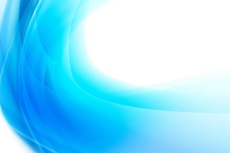 Abstract background smooth blue curve and blend 005 vector