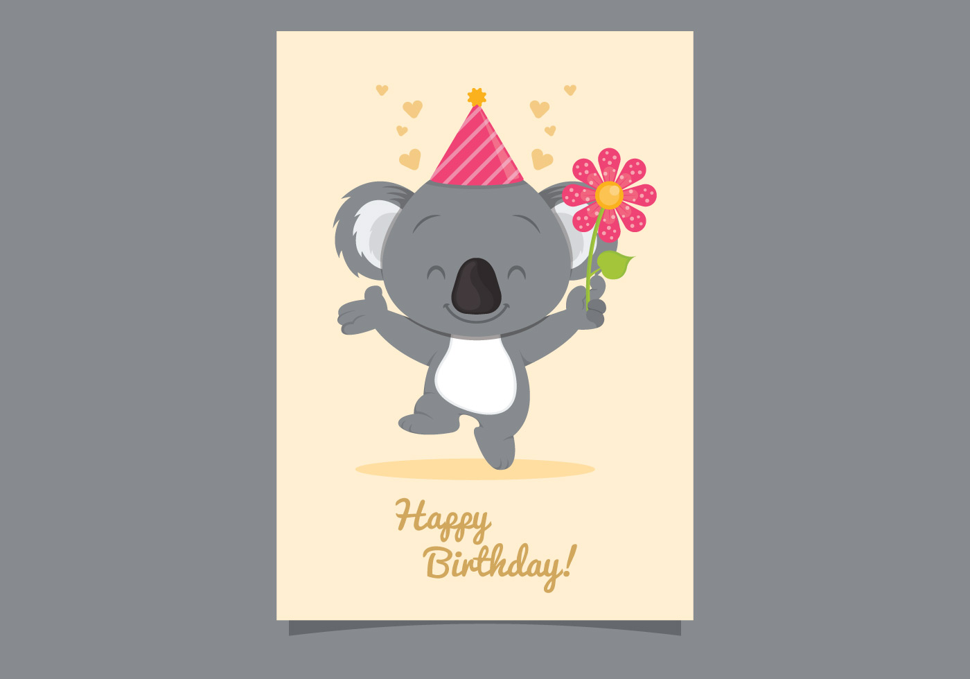 Clintons Linda tarjeta de aniversario de pareja Koala 11 x 15 cm