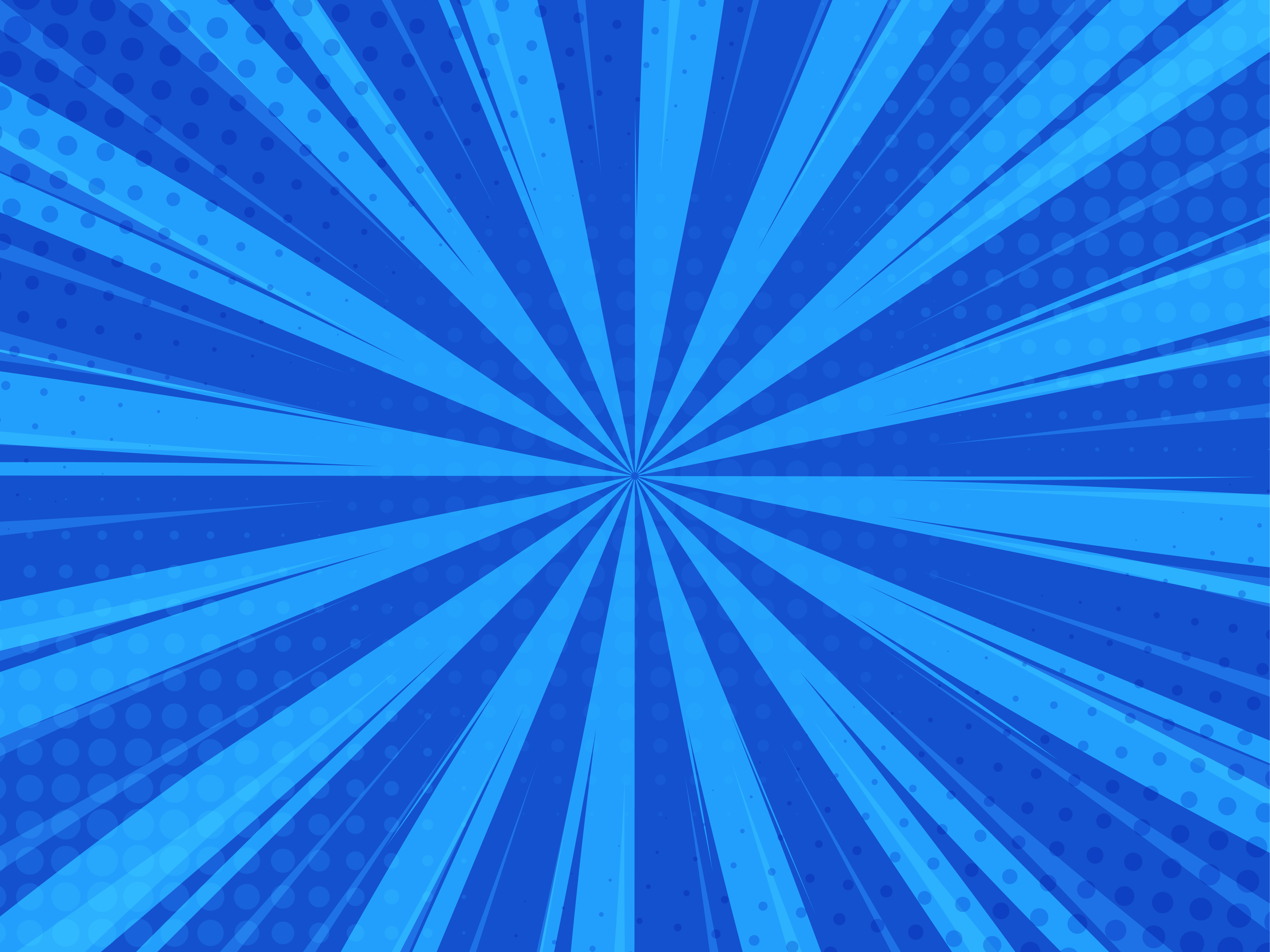 Blue Abstract Comic Cartoon Sunlight Background. 551594 Vector Art at