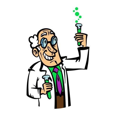 Scientist vector