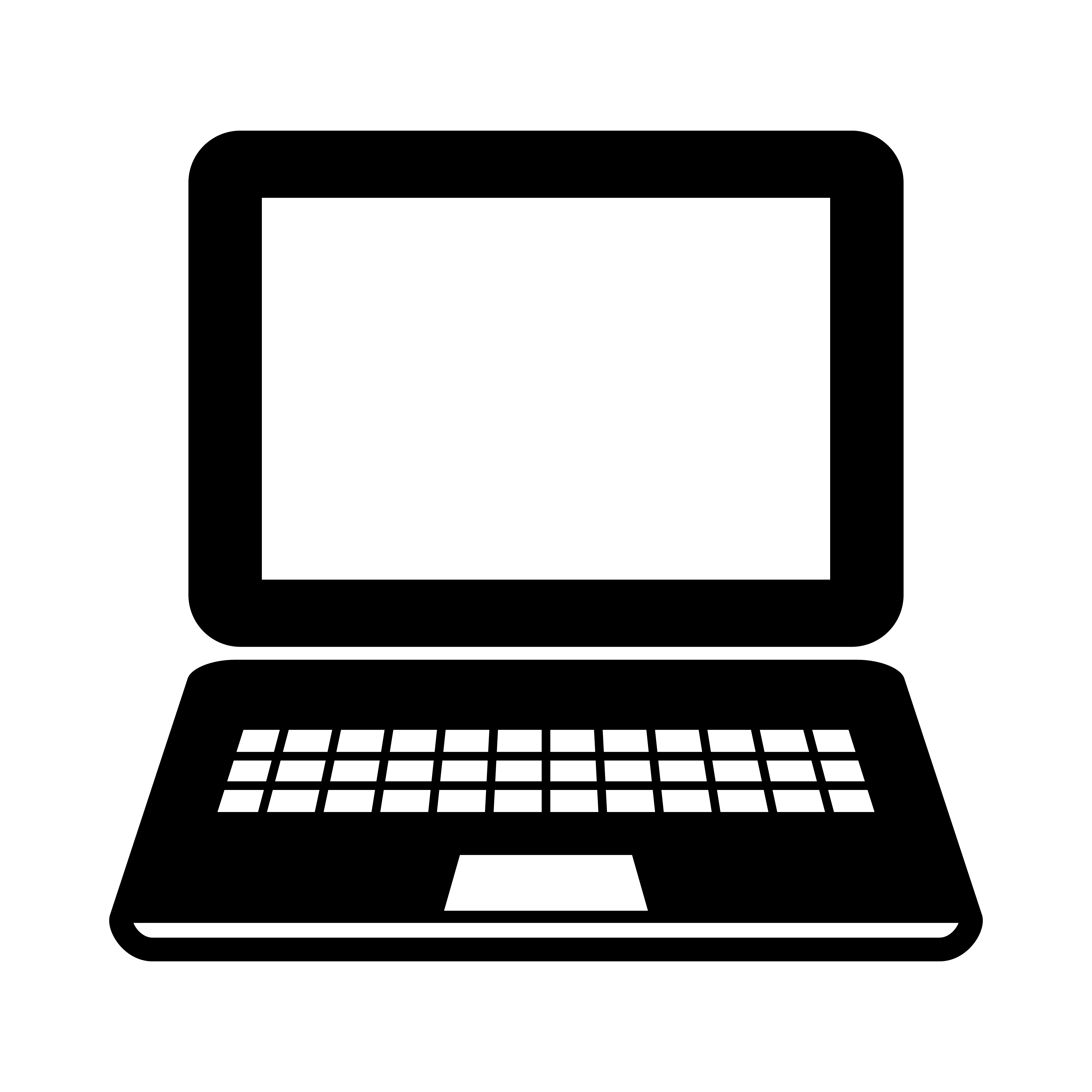 Laptop Computer Vector Icon 551713 Download Free Vectors
