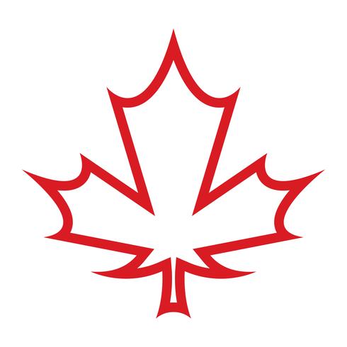 Autumn Maple Leaf vector logo