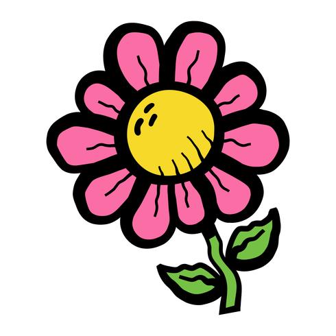 Cartoon Flower vector