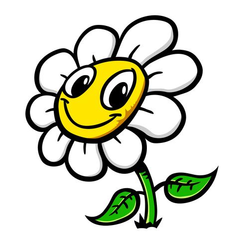 Cartoon Flower vector