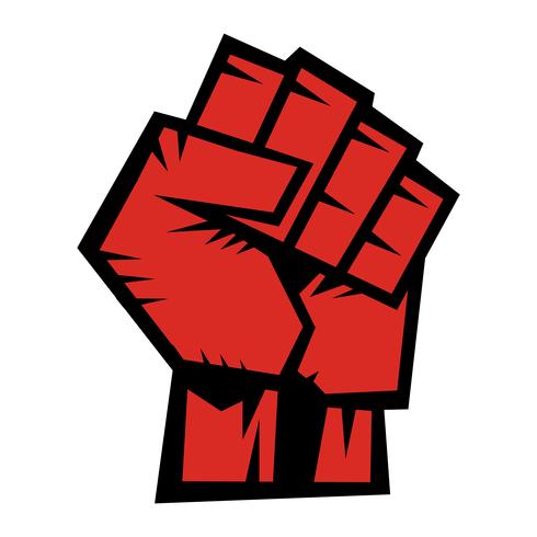 Raised Fist vector icon