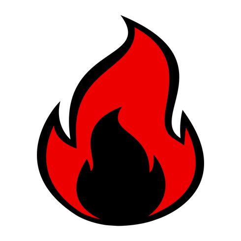 Flame Vector Icon