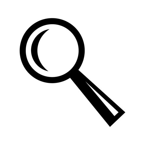 Magnifying Glass Vector Icon