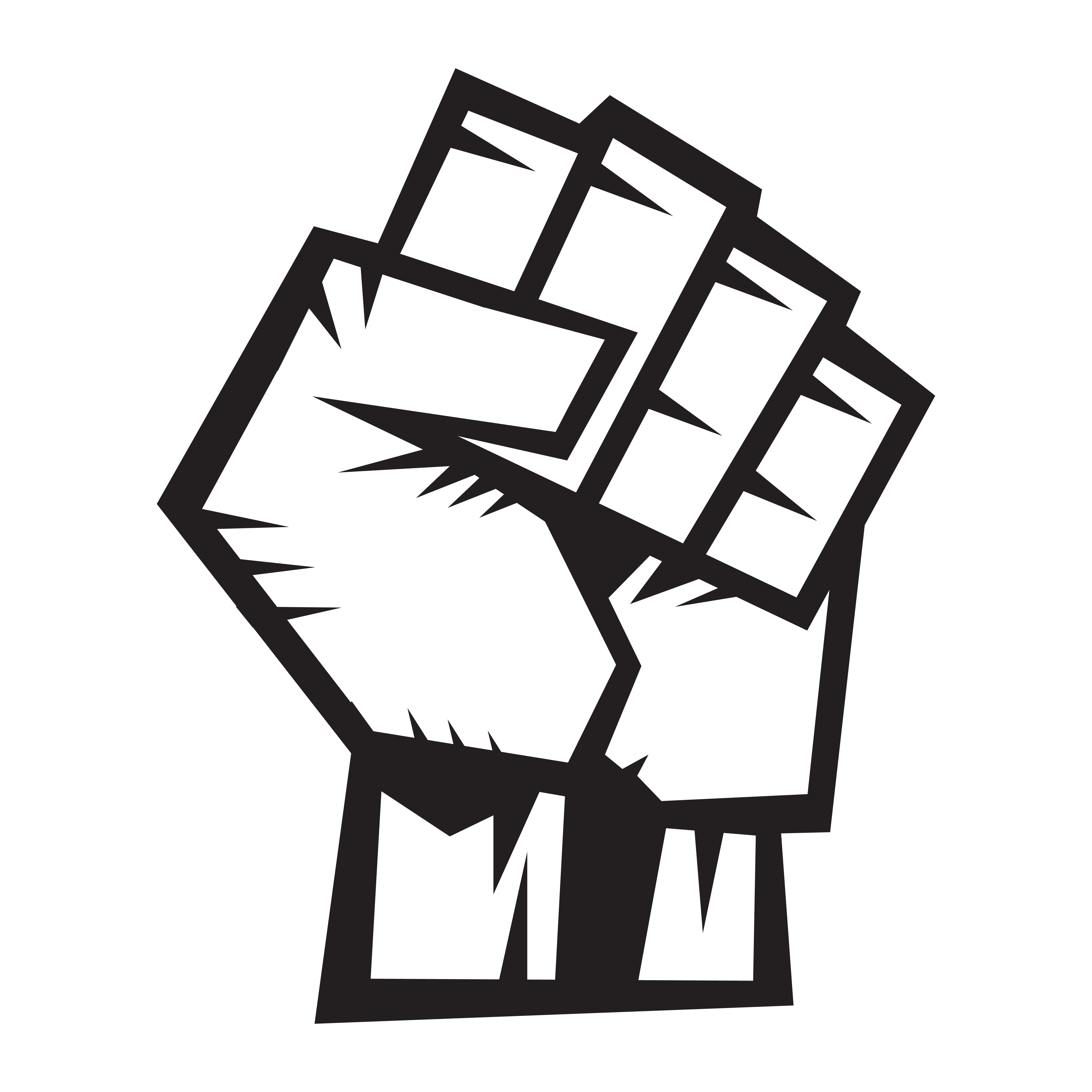 Download Raised Fist vector icon - Download Free Vectors, Clipart ...