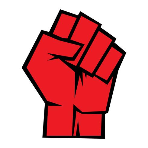 Raised Fist vector icon