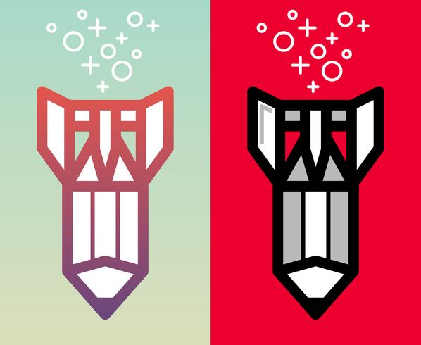 Art creative development icon illustration. vector