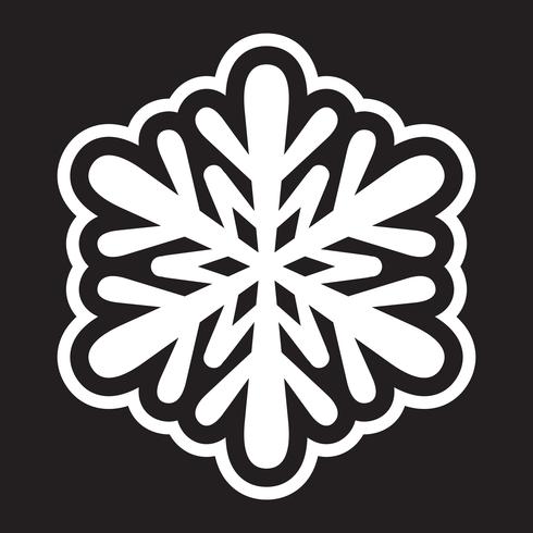 Snowflake Vector Icon