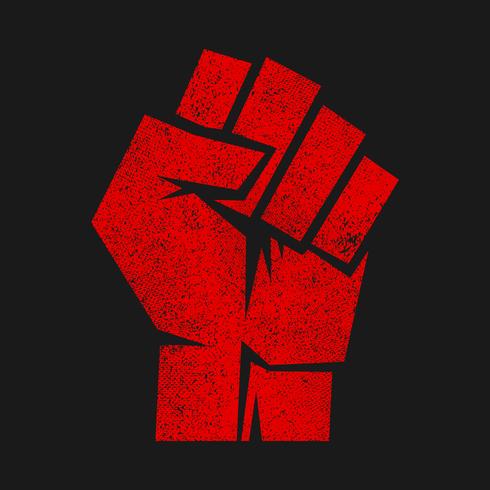 Raised Fist vector icon