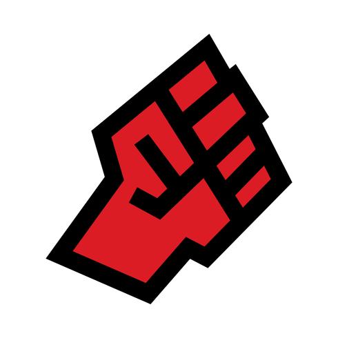 Raised Fist vector icon