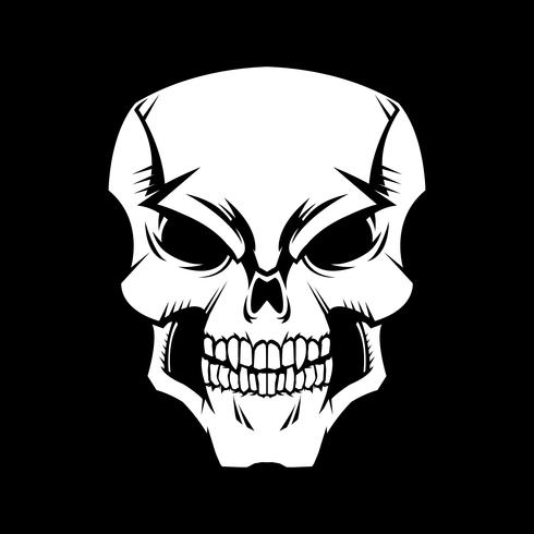 Skull graphic vector