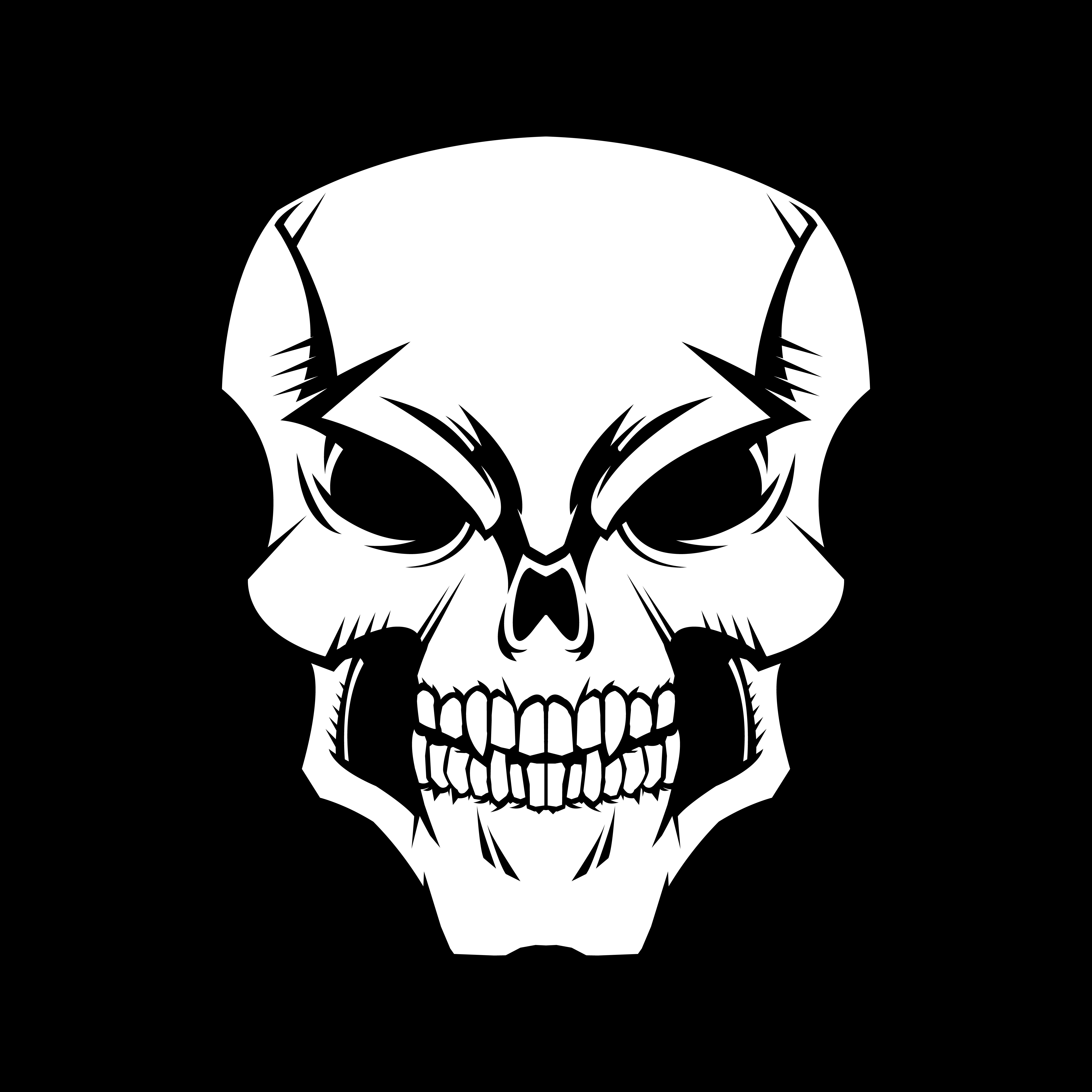 Cool Skull SVG