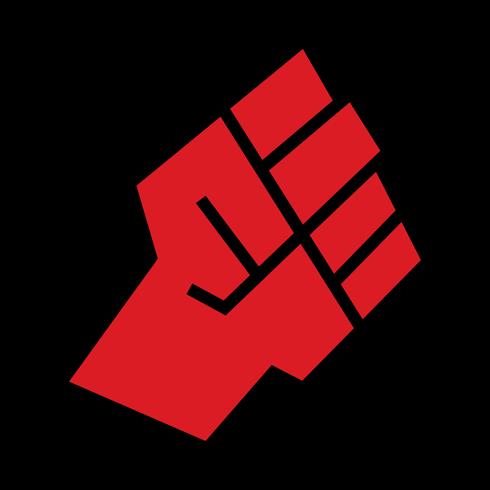 Raised Fist vector icon