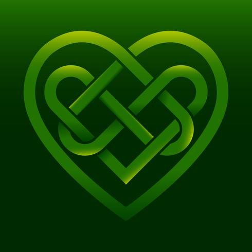 Download Celtic knot heart vector illustration 552203 Vector Art at ...