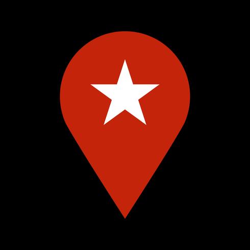 Geo Location Pin vector icon